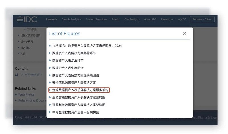 权威认可！金蝶入选IDC《数据资产入表解决方案市场洞察》